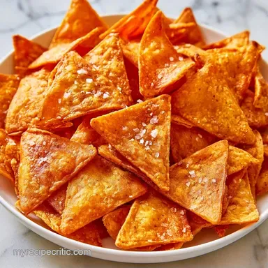 Tortilla Chips in 20 Minutes Recipe Card