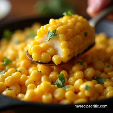Easy Honey Butter Skillet Corn Recipe 17 Mins Recipe Card