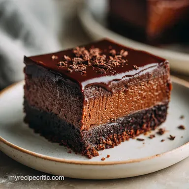 Cozy Hot Chocolate Cheesecake Bars for 55 Min Recipe Card