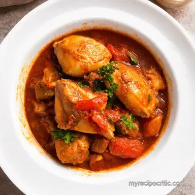 My Familys Hunters Chicken Stew Chicken Cacciatore Recipe