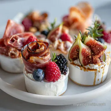 Individual Charcuterie Cups Ready in 30 Min | Appetizer Recipes Recipe Card