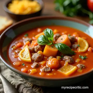 Instant Keto Zuppa Toscana Comfort in a Bowl Recipe Card