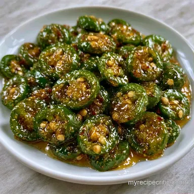 Jalape&ntilde;o Cowboy Candy in 30 Minutes Recipe Card