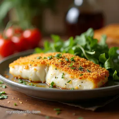Keto Baked Halibut My Easy ParmesanCrusted Recipe Recipe Card
