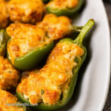 Easy Jalapeno Poppers Recipe CrowdPleasing Party Snack Recipe Card
