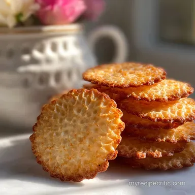 Lace Cookies: Crispy Baked in 23 Minutes Recipe Card