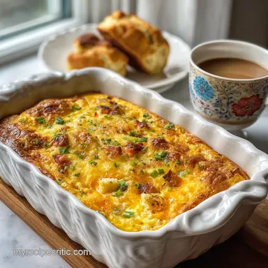 Breakfast Casseroles Make Ahead: Freezer Friendly Recipe Card