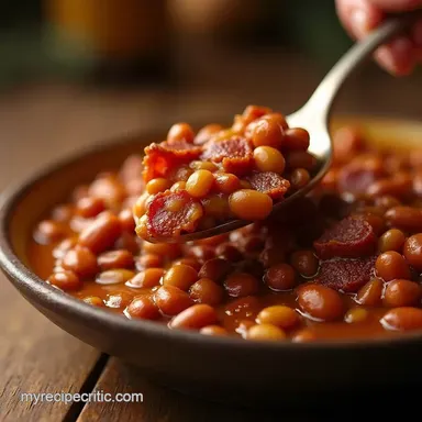 Smoky Maple Bourbon Baked Beans The Ultimate BBQ Side Dish Recipe Card