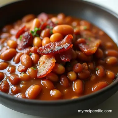 Smoky Maple Bourbon Baked Beans The Ultimate BBQ Side Dish