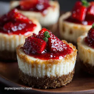 Mini Cheesecakes in Cups: The Ultimate No-Fuss, Ultra-Creamy Dessert Recipe Card