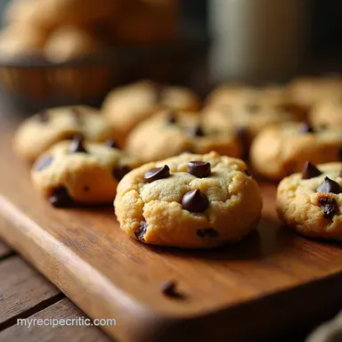 Mini Chocolate Chip Cookies Perfectly Portable Treats Recipe Card