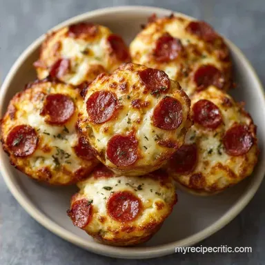Mini Pizza Muffins in 30 Minutes