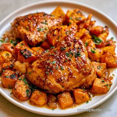 Miso Chicken Sweet Potatoes (4 Servings) Recipe Card