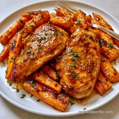 Miso Chicken Sweet Potatoes (4 Servings)