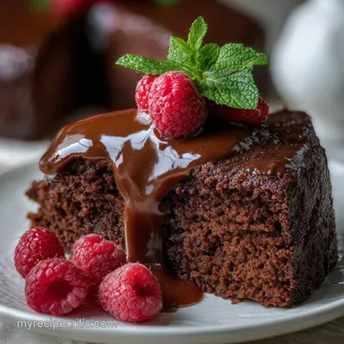 Moist Chocolate Cake Ready in 50 Minutes Recipe Card