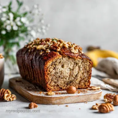 GlutenFree Banana Bread: Moist, Fluffy Loaf, Zero Crumble Recipe Card