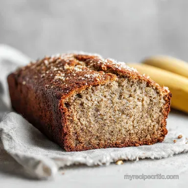 GlutenFree Banana Bread: Moist, Fluffy Loaf, Zero Crumble