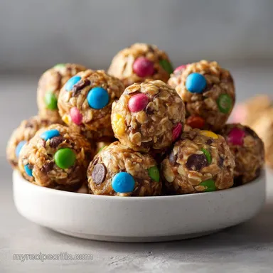 Monster Cookie Energy Balls for 24 Servings