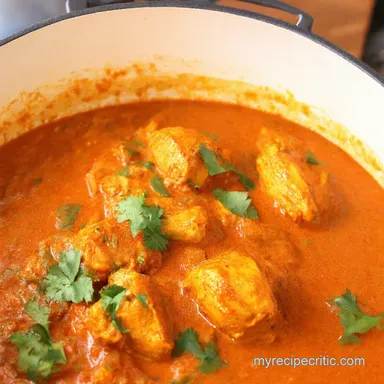 Mums Chicken Curry Recipe Easy Comfort in One Pot Recipe Card