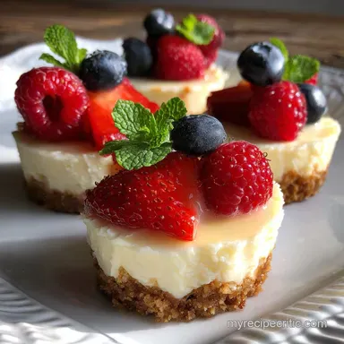 No Bake Mini Cheesecakes: Ready in 30 Min Recipe Card