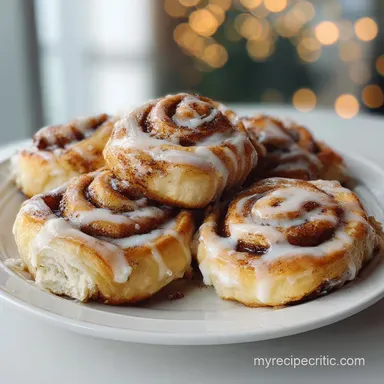 No Yeast Cinnamon Rolls Ready in 45 Minutes Recipe Card