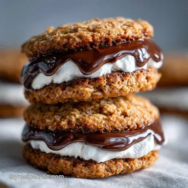 Oatmeal Cream Pies - Copycat Recipe in 25 Minutes Recipe Card