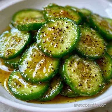 Olive Oil Cucumber Dressing in 45 Minutes Recipe Card