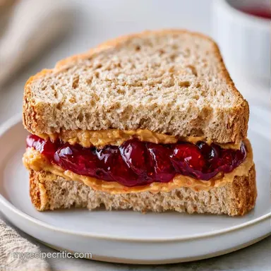 Peanut Butter and Jelly Lunch in 5 Min Recipe Card
