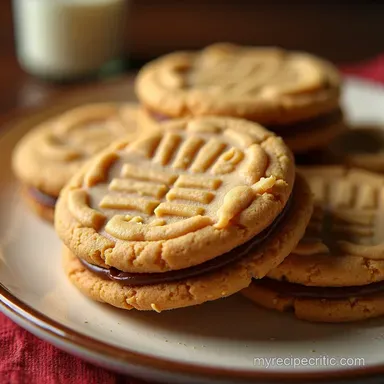 Peanut Butter Sandwich Cookies My Familys Blissful Recipe Recipe Card