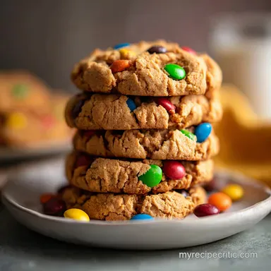 Peanut Butter Monster Cookies in 22 Minutes Recipe Card