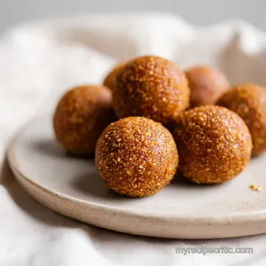 Pecan Pie Balls in 45 Minutes Recipe Card