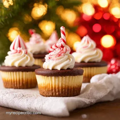 Peppermint Pattys Mini Cheesecakes Festive Bliss in Bites Recipe Card