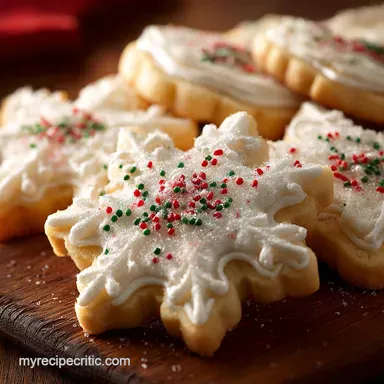 The Best CutOut Sugar Cookie Recipe Holds Shape for Decorating Recipe Card