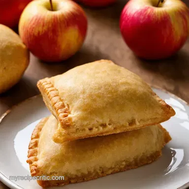 Cinnamon apple hand pies Apple Easy Fall Baking Recipe Card