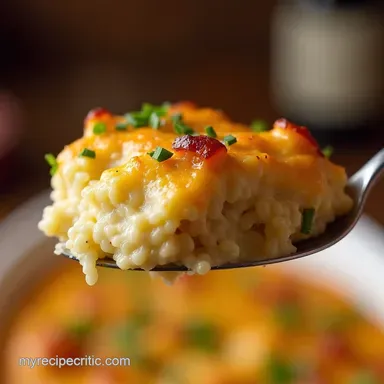 Pioneer Woman Twice Baked Potato Casserole Easy Comfort Recipe Card