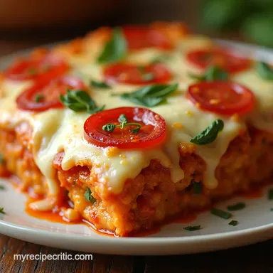 Pizza Casserole The Ultimate Family Comfort Food Recipe Card