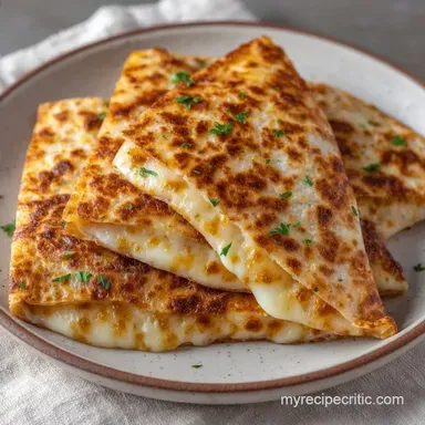 Cheese Quesadilla in 25 Minutes