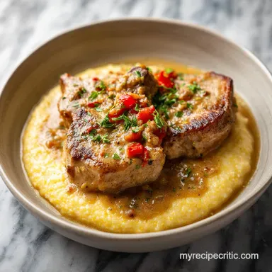 Pork Chops and Grits in 40 Minutes