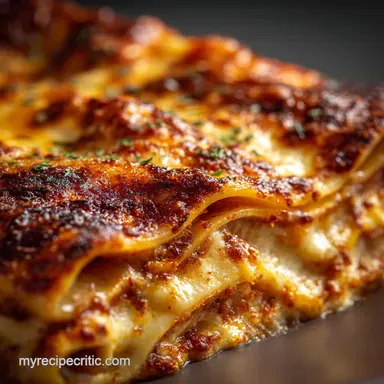 Lasagne Proper Classic SlowCooked Lasagne al Forno Recipe Recipe Card