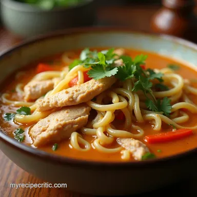 The Best Homestyle Chicken Noodle Soup Recipe for TLC Recipe Card