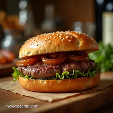 The Best Steak Sandwich with Caramelised Onion Horseradish Mayo Recipe Card