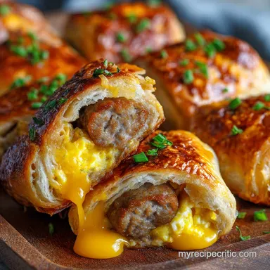 Sausage Egg Breakfast Rolls: The Ultimate Cheesy Meal Prep Recipe
