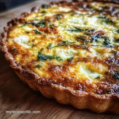 Puff Pastry Quiche: Flaky Layers, Velvety Custard Recipe Card