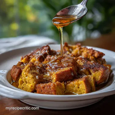 Pumpkin French Toast Casserole: Overnight Prep Recipe Card