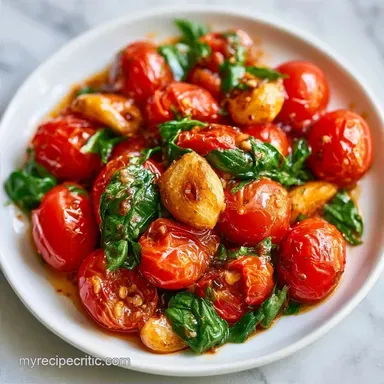 Cherry Tomato Sauce in 30 Minutes