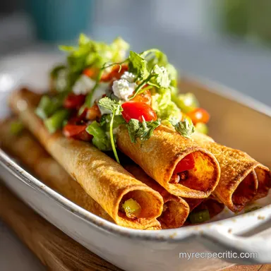 Chicken Flautas Recipe in 30 Minutes
