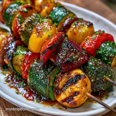 Rainbow Veggie Skewers in 23 Minutes