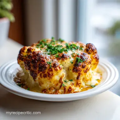 Cauliflower Cheese: Roasted in 60 Minutes