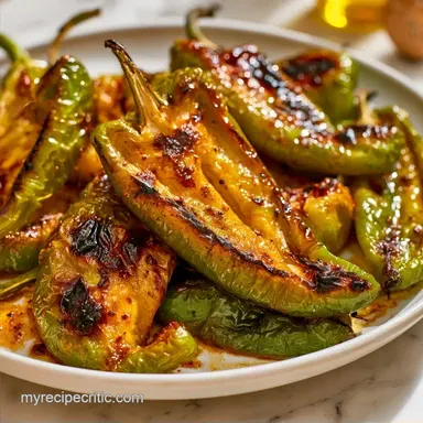 Roasted Anaheim Peppers Recipe for 4