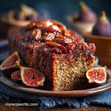 Dried Fig Cake: Easy Old Fashioned Fig Pound Cake Recipe Recipe Card